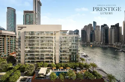 Apartment - 4 Bedrooms - 5 Bathrooms for sale in Residences Du Port - Dubai Marina - Dubai