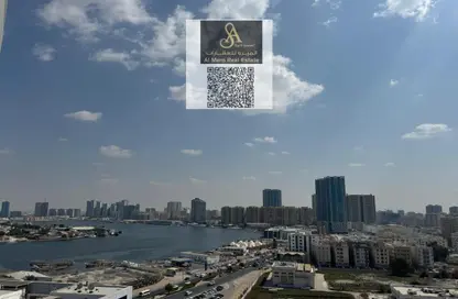 شقة - غرفة نوم - 2 حمامات للبيع في أورينت تاور 1 - أورينت تاور - البستان - عجمان
