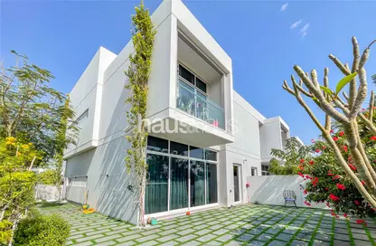 Outdoor House image for: Townhouse - 3 Bedrooms - 3 Bathrooms for rent in Arabella Townhouses 2 - Arabella Townhouses - Mudon - Dubai, Image 1