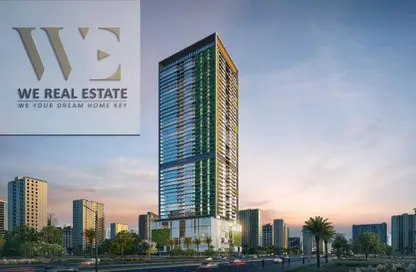 شقة - غرفة نوم - 2 حمامات للبيع في برج سكاي جاردنز - العامرة - عجمان