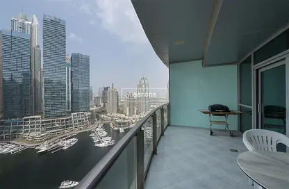 Apartment - 3 Bedrooms - 3 Bathrooms for rent in Marina Terrace - Dubai Marina - Dubai