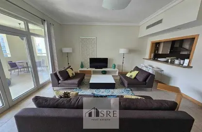 Apartment - 2 Bedrooms - 3 Bathrooms for rent in Al Das - Shoreline Apartments - Palm Jumeirah - Dubai