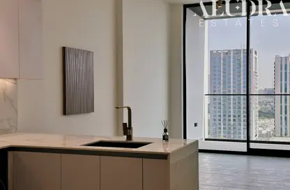 Apartment - 1 Bedroom - 2 Bathrooms for rent in Binghatti Amber - Jumeirah Village Circle - Dubai