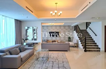Apartment - 4 Bedrooms - 4 Bathrooms for rent in Barcelo Residences - Dubai Marina - Dubai