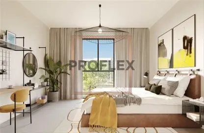 Room / Bedroom image for: Apartment - 1 Bedroom - 2 Bathrooms for sale in Reeman Living - Al Shamkha - Abu Dhabi, Image 1