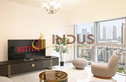 شقة - غرفة نوم - 2 حمامات للايجار في برج سنترال بارك السكني - برج سنترال بارك - مركز دبي المالي العالمي - دبي