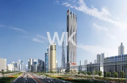 شقة - غرفة نوم - 2 حمامات للبيع في بايز 101 من دانوب - الخليج التجاري - دبي