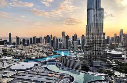 شقة - غرفة نوم - 2 حمامات للايجار في جادة كمبينسكي - دبي وسط المدينة - دبي
