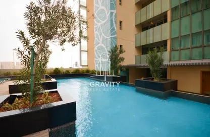 Pool image for: Apartment - 2 Bedrooms - 3 Bathrooms for rent in Al Sana 2 - Al Muneera - Al Raha Beach - Abu Dhabi, Image 1