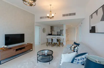 Apartment - 2 Bedrooms - 3 Bathrooms for rent in Damac Heights - Dubai Marina - Dubai