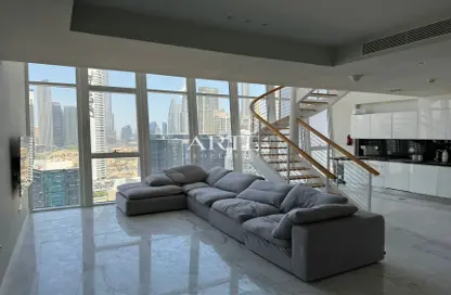 شقة - غرفة نوم - 2 حمامات للايجار في برج ذا باد - الخليج التجاري - دبي