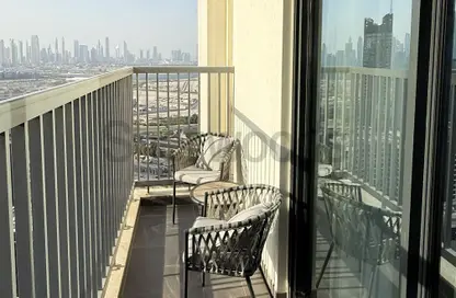 شقة - 2 غرف نوم - 3 حمامات للايجار في بوديوم برج ذا كريست - صبحا هارتلاند - مدينة الشيخ محمد بن راشد - دبي