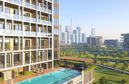 Apartment - 1 Bathroom for sale in Enso Amber - Jumeirah Garden City - Al Satwa - Dubai