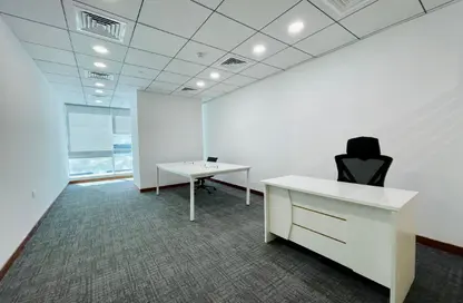 Office Space - Studio - 4 Bathrooms for rent in Hamdan Street - Abu Dhabi