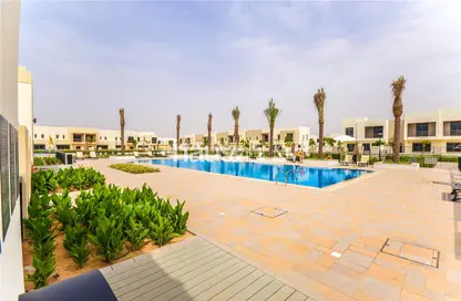 Pool image for: Townhouse - 3 Bedrooms - 3 Bathrooms for rent in Hayat Townhouses - Town Square - Dubai, Image 1