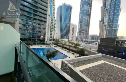 Apartment - Studio - 1 Bathroom for rent in Merano Tower - Business Bay - Dubai