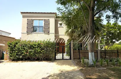 فيلا - 5 غرف نوم - 5 حمامات للايجار في الروضة الخضراء غرب - مجتمع الحدائق - مجمع دبي للإستثمار - دبي