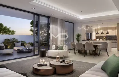 Living / Dining Room image for: Villa - 4 Bedrooms - 6 Bathrooms for sale in The Dunes - Saadiyat Reserve - Saadiyat Island - Abu Dhabi, Image 1
