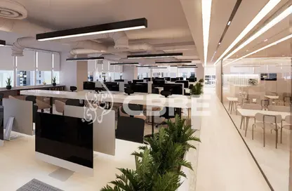 Office Space - Studio - 1 Bathroom for rent in The Court Tower - Business Bay - Dubai