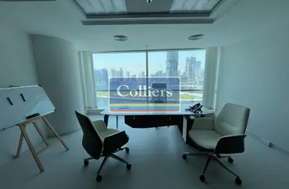 Office Space - Studio - 1 Bathroom for rent in Blue Bay Tower - Business Bay - Dubai