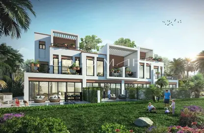 Townhouse - 4 Bedrooms - 4 Bathrooms for sale in Costa Brava 1 - Costa Brava at DAMAC Lagoons - Damac Lagoons - Dubai