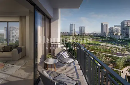 Balcony image for: Apartment - 3 Bedrooms - 4 Bathrooms for sale in Park Field Tower 2 - Park Field - Dubai Hills Estate - Dubai, Image 1