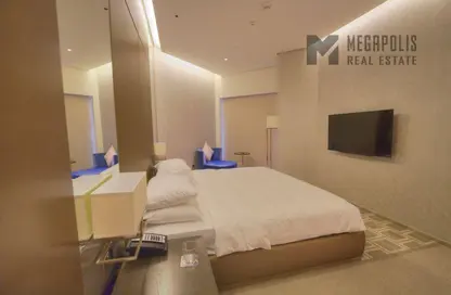 Room / Bedroom image for: Apartment - 1 Bedroom - 2 Bathrooms for rent in Hyatt Regency Creek Heights Residences - Dubai Healthcare City - Dubai, Image 1