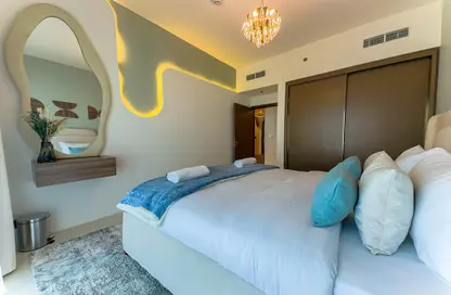 Apartment - 1 Bedroom - 2 Bathrooms for rent in Grand Bleu Tower 1 - EMAAR Beachfront - Dubai Harbour - Dubai