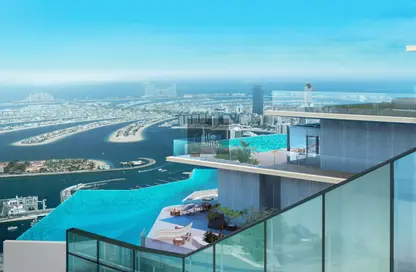 Apartment - 4 Bedrooms - 5 Bathrooms for sale in Habtoor Grand Residences - Dubai Marina - Dubai