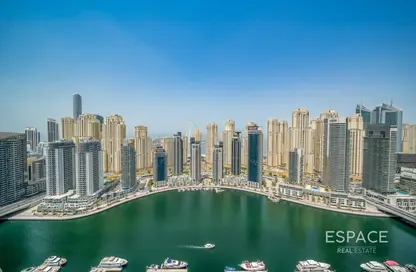 Apartment - 3 Bedrooms - 4 Bathrooms for sale in Vida Residences Dubai Marina - Dubai Marina - Dubai