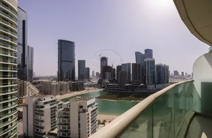 Apartment - 1 Bedroom - 2 Bathrooms for rent in Beach Towers - Shams Abu Dhabi - Al Reem Island - Abu Dhabi
