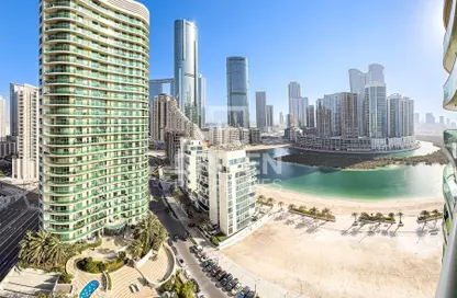 Apartment - 1 Bedroom - 3 Bathrooms for rent in Beach Towers - Shams Abu Dhabi - Al Reem Island - Abu Dhabi