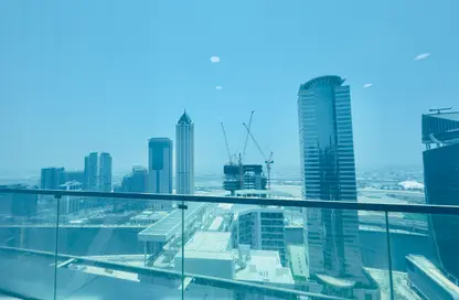 مكتب - استوديو للايجار في برج بارك لين - الخليج التجاري - دبي
