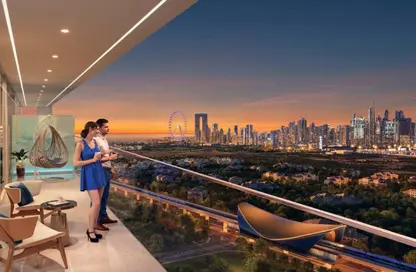 شقة - 2 غرف نوم - 3 حمامات للبيع في سباركلز باي دانوب - الفرجان - دبي