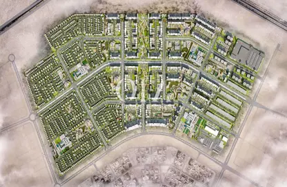 2D Floor Plan image for: Villa - 6 Bedrooms for sale in Fay Alreeman 2 - Al Shawamekh - Abu Dhabi, Image 1