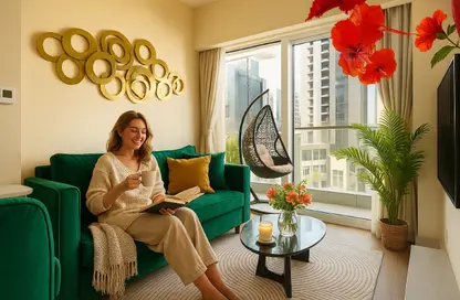 Apartment - 1 Bedroom - 1 Bathroom for rent in Reva Residences - Business Bay - Dubai