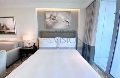 Apartment - Studio - 1 Bathroom for rent in Kempinski BLVD - Downtown Dubai - Dubai