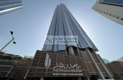 Apartment - 2 Bedrooms - 4 Bathrooms for rent in Burj Mohammed Bin Rashid at WTC - Corniche Road - Abu Dhabi