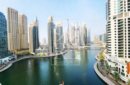 Water View image for: Apartment - 2 Bedrooms - 2 Bathrooms for rent in Marina View Tower B - Marina View - Dubai Marina - Dubai, Image 1