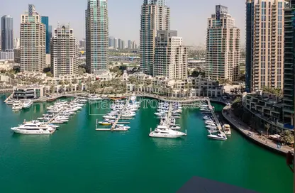 Water View image for: Apartment - 3 Bedrooms - 3 Bathrooms for sale in Marina Tower - Dubai Marina - Dubai, Image 1
