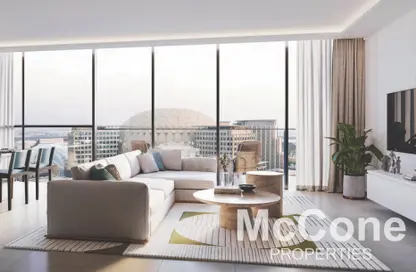Living Room image for: Apartment - 3 Bedrooms - 4 Bathrooms for sale in Expo City Mangrove Residences - Expo City - Dubai, Image 1