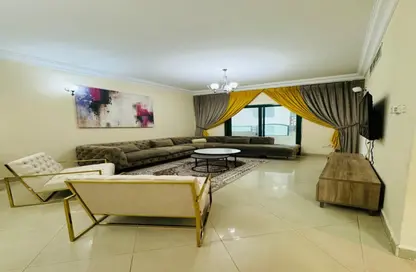 Apartment - 1 Bedroom - 2 Bathrooms for rent in New Al Taawun Road - Al Taawun - Sharjah