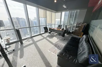Living Room image for: Office Space - Studio for rent in Marina Plaza - Dubai Marina - Dubai, Image 1