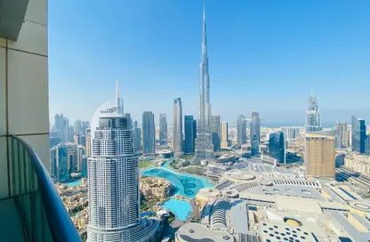 شقة - 3 غرف نوم - 3 حمامات للايجار في العنوان رزيدنس فاونتن فيوز 1 - العنوان رزيدنس فاونتن فيوز - وسط مدينة دبي - دبي