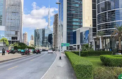 مكتب - استوديو - 1 حمام للايجار في البرج الفضي - الخليج التجاري - دبي