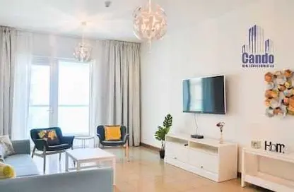 Apartment - 2 Bedrooms - 3 Bathrooms for rent in Sulafa Tower - Dubai Marina - Dubai