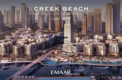 Outdoor Building image for: Apartment - 2 Bedrooms - 3 Bathrooms for sale in Orchid - Creek Beach - Dubai Creek Harbour (The Lagoons) - Dubai, Image 1