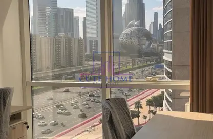 مركز أعمال - استوديو - 4 حمامات للايجار في فندق فيرمونت - شارع الشيخ زايد - دبي