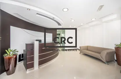 Office Space - Studio - 1 Bathroom for rent in Almas Tower - Lake Almas East - Jumeirah Lake Towers - Dubai