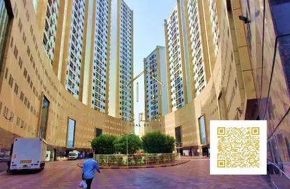 Apartment - 2 Bedrooms - 3 Bathrooms for rent in Tower B3 - Ajman Pearl Towers - Ajman Downtown - Ajman